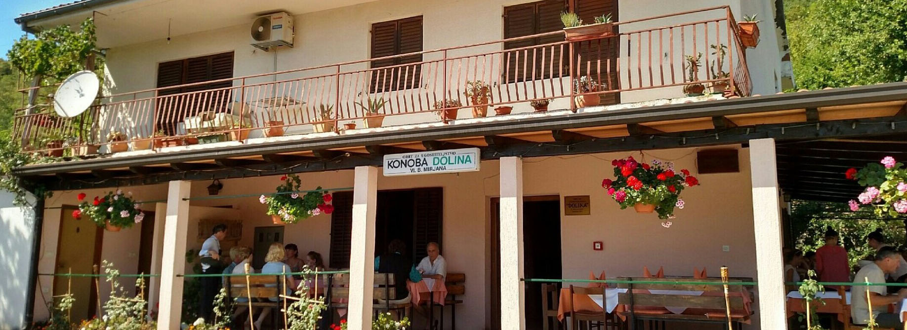 Konoba nell'entroterra istriano